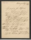 Nachlass Franz Steindachner, Brief von Johann Schild an Franz Steindachner (13.12.1898), Inv.Nr. 449.08, Seite 1
